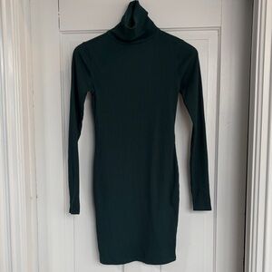 Wild Fable Dark Green Long Sleeve Dress Size XS